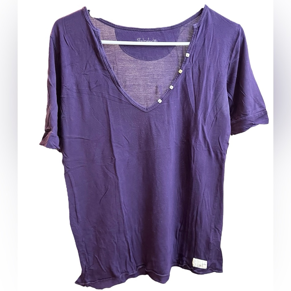 Babakul beautiful purple tee
